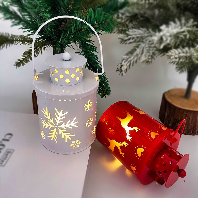 Small LED Christmas lantern, creative decoration