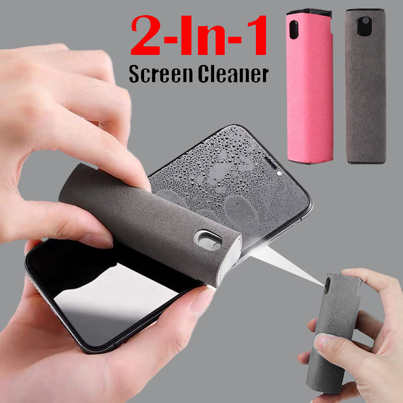 Portable cleaner for phone or laptop screens