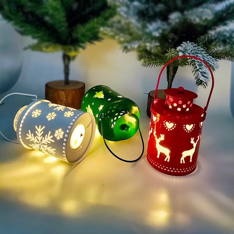 Small LED Christmas lantern, creative decoration