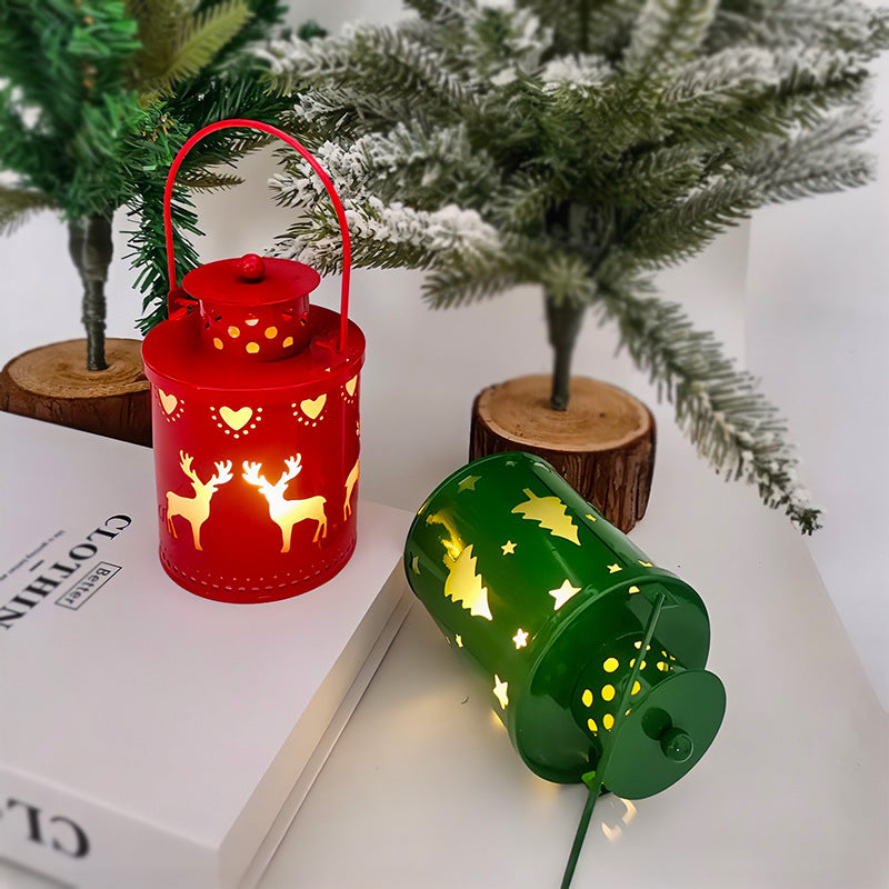 Small LED Christmas lantern, creative decoration
