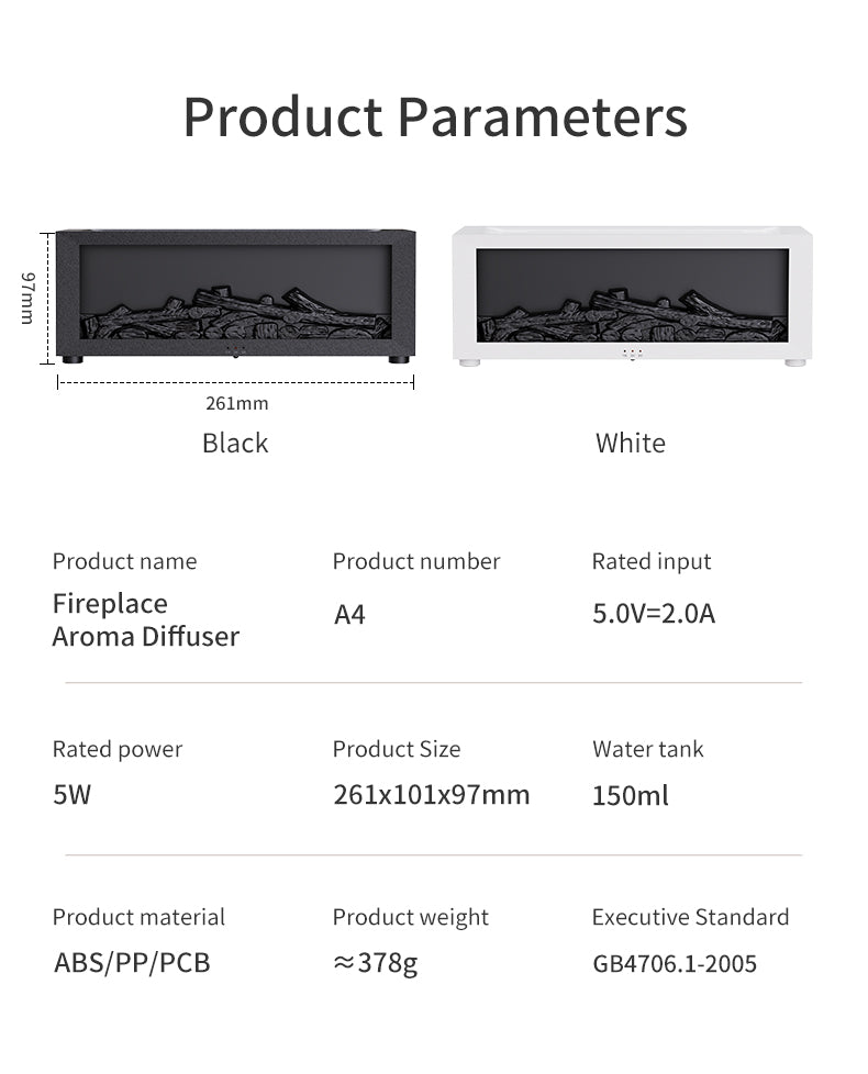 Air freshener with simulated flame