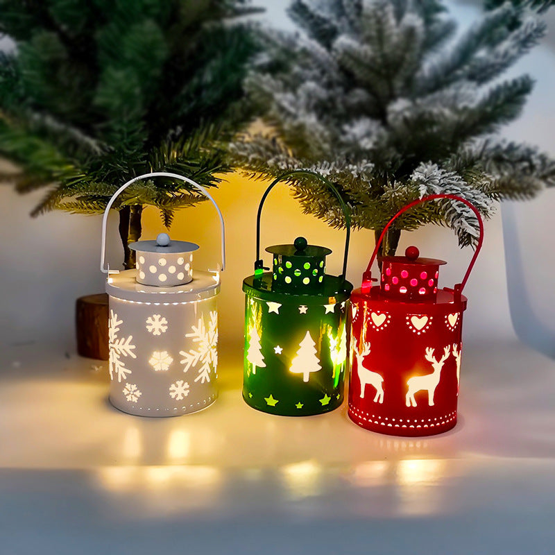 Small LED Christmas lantern, creative decoration