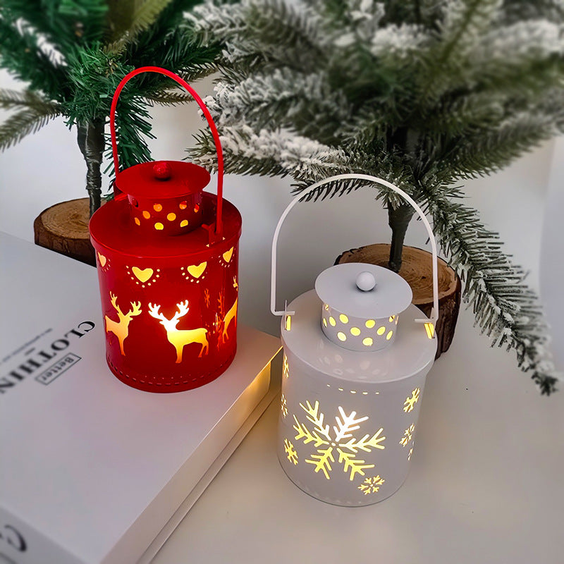 Small LED Christmas lantern, creative decoration